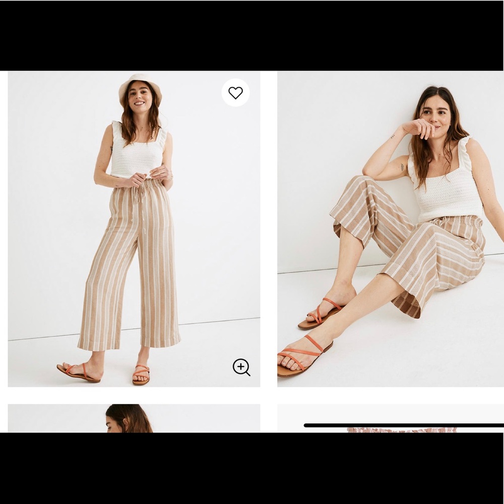 Madewell Pull-On Crop Pants